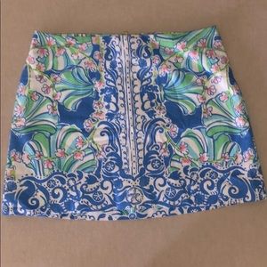 Lilly Pulitzer floral skirt